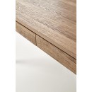 Стол журнальный HALMAR TULUZA орех медовый/черный, 120/55/41